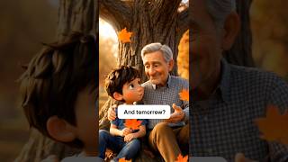 Be Happy Like Grandpa | Grandpa and Grandson Emotional Conversation