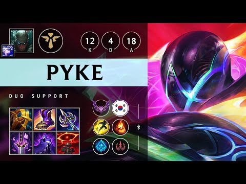Pyke Support vs Maokai: Vision Controller - KR Master Patch 14.18
