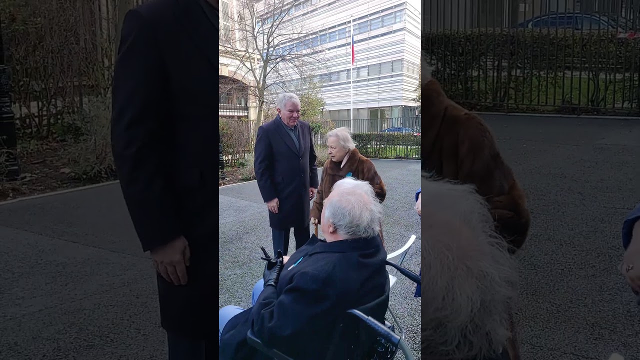 Как в Париже открывали памятник А.С.Пушкину