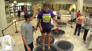 The JumpSport Fitness Trampoline - Trying it out