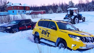 ОФИГЕТЬ! ЗАСАДИЛИ ВСЕ! MERCEDES, PRADO - ДАЖЕ ТРАКТОР!!