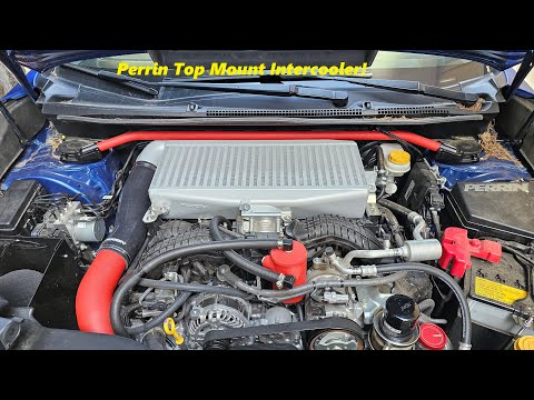 2022 WRX Perrin Top Mount Intercooler Install!