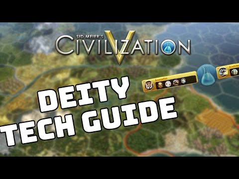 RESEARCH THESE TECHS TO WIN ON DEITY || Civ 5 Science Tech Tree Guide