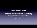 Without You (David Guetta and Usher for full ...