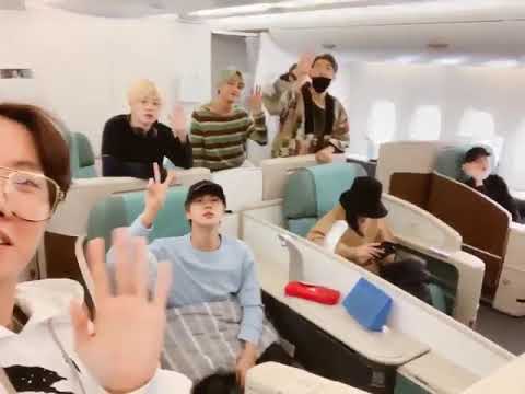 BTS Heading off to the Grammy's✈️