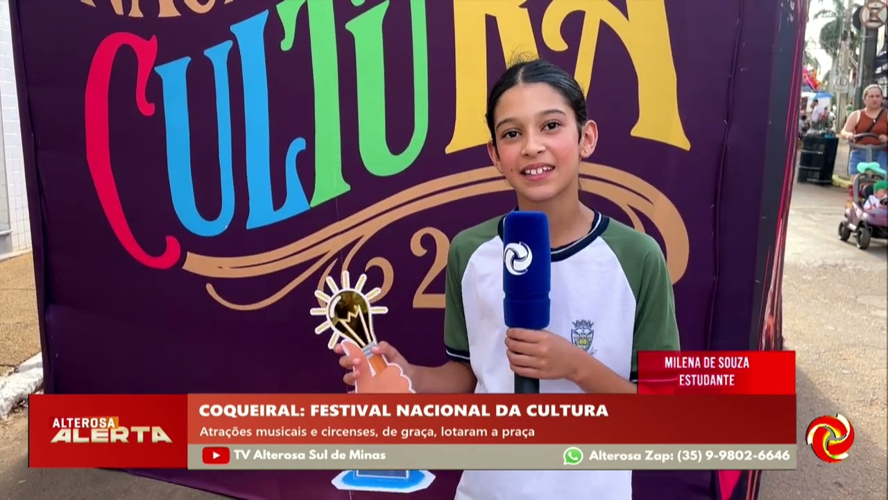 Festival Nacional da Cultura reúne famílias em Coqueiral