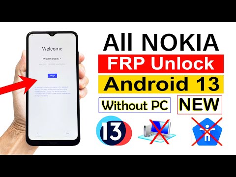 NOKIA C10/C20/C30/C22/C32/X10/X20/X30... Frp Bypass ANDROID 13 | Without PC - NEW UPDATE