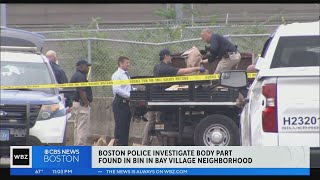 Body part found in bin left in Boston's Bay Village, I-Team sources say