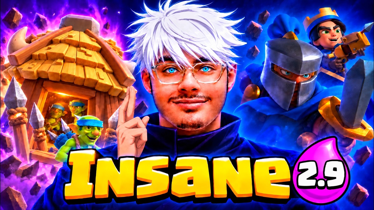 Little Prince and Goblin Hut INSANE Deck🤯