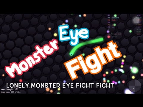 Slither.io Monster eye fight fight