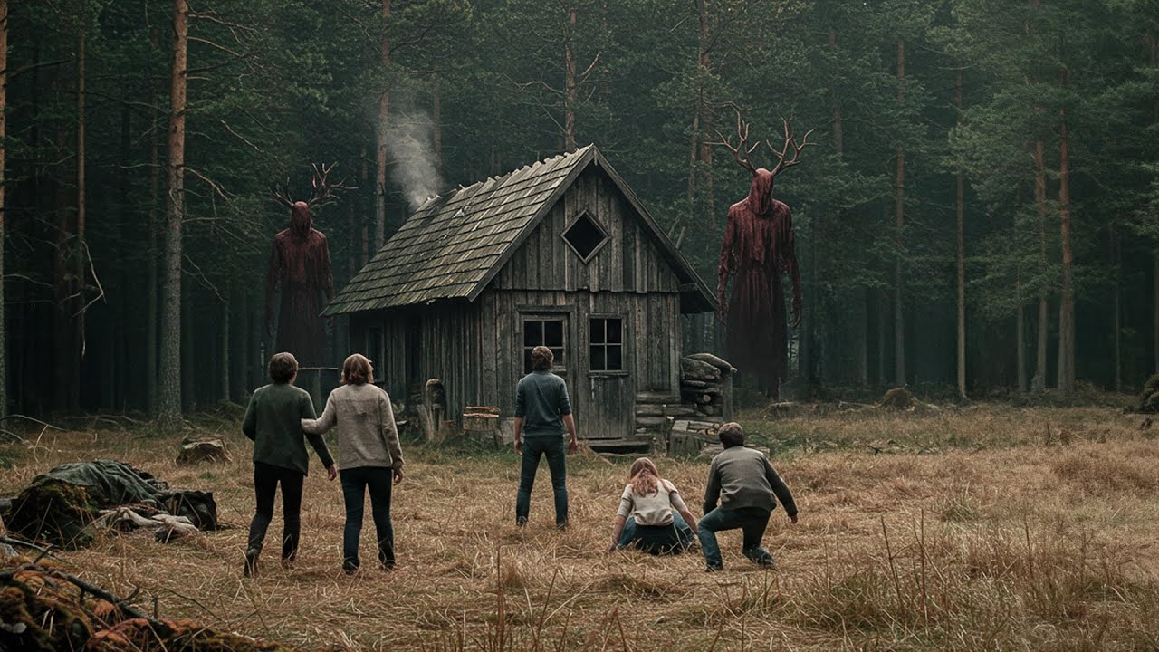 Após Acidente na Estrada, Eles Acabam Numa Cabana no Meio da Floresta Onde Seres Malignos Vivem