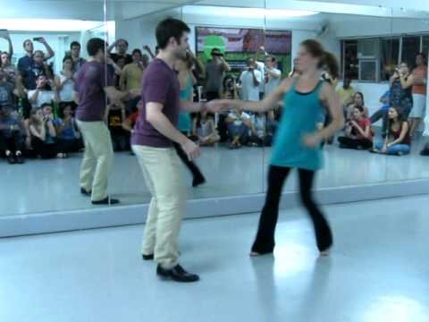 Swing BH 2011 - Improviso 2 Ben Morris e Melissa Rutz part 1