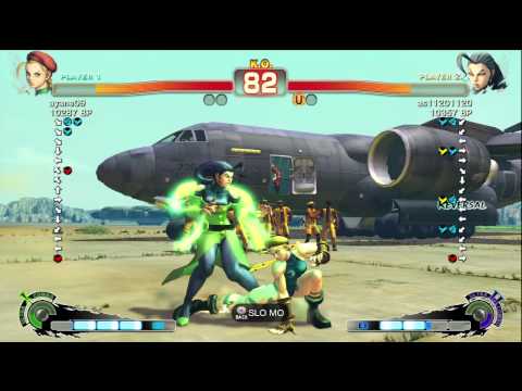 as11201120 [Rose] vs ayane09 [Cammy] SSF4 Japanese Online Ranked Matches - TRUE-HD