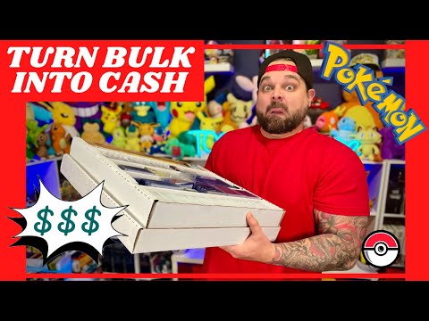 How to Make Money on your Common Pokemon Cards (Selling Bulk)