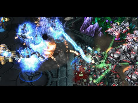 Brave Noob World - FireDune (P) vs Tellion (T) on Deathaura - StarCraft 2 - 2021