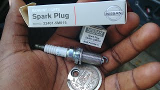 Infiniti M45 Engine Tuneup. Should you gap your spark plugs?
