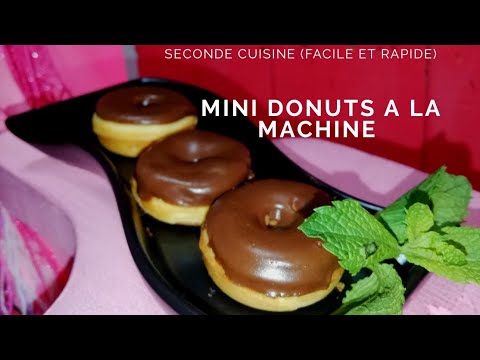 Mini donuts à la machine meilleurs recettes très simple et facile à faire 😍❤️🍩