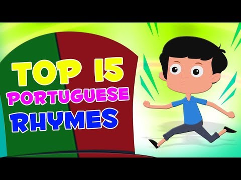 top 15 rimas infantis | canções pré-escolares | Top 15 Portuguese Rhymes | Poesia infantile