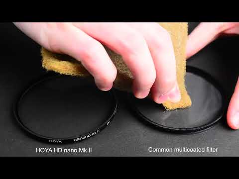 HOYA HD nano MkII | Ultra-Hard Anti-scratch Coating Durability Test | Premium grade series