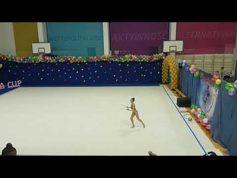 Anastasia Charalambous.  1st place on clubs. Carramba cup 2019. Polland.