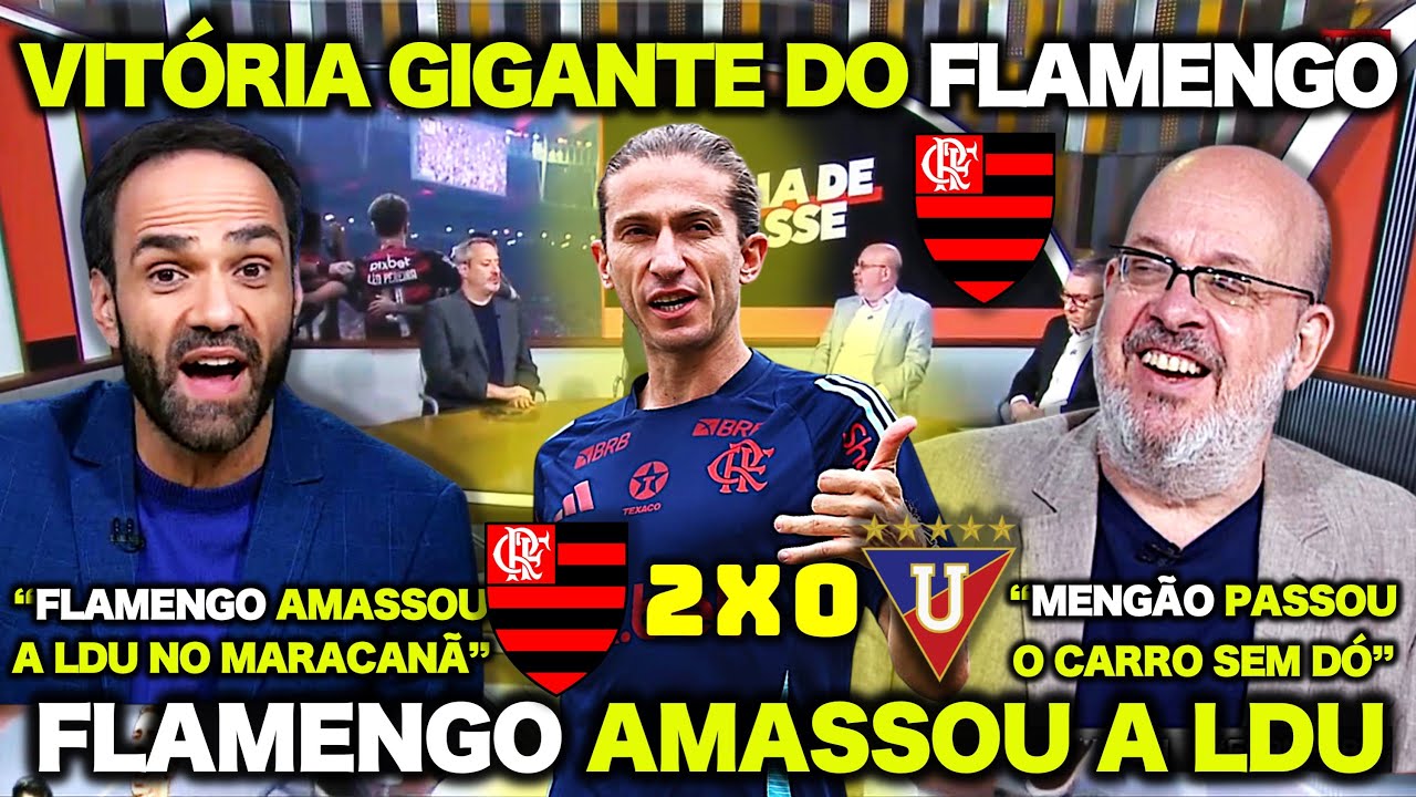 FLAMENGO AMASSA A LDU e ENCAMINHA a CLASSIFICAÇÃO na LIBERTADORES ! FLAMENGO 2 X 0 LDU