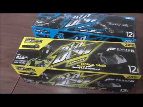 Mountain Dew Game Fuel!! Tropical Smash VS Arctic Burst!! Mountain Dew Mad Scientist..