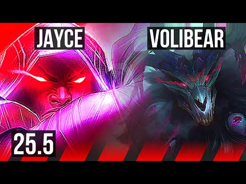 JAYCE vs VOLIBEAR (TOP) | 64k DMG, 9/2/12 | KR Master | 25.5