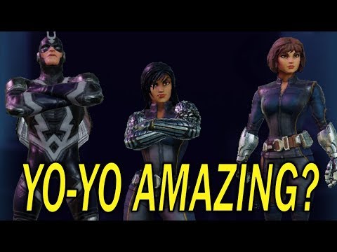 Yo-Yo Gameplay - Is She God Tier? - MARVEL Strike Force - MSF