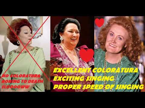 Perle Nere: Boring (Tebaldi) VS BLOODY EXCITING (CABALLE & SUTHERLAND) SINGING in Handel