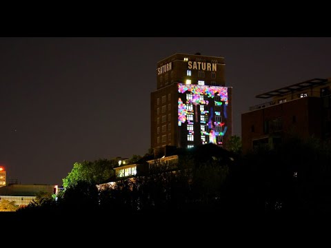 Interactive Projection Mapping | Data Silo – env blinds