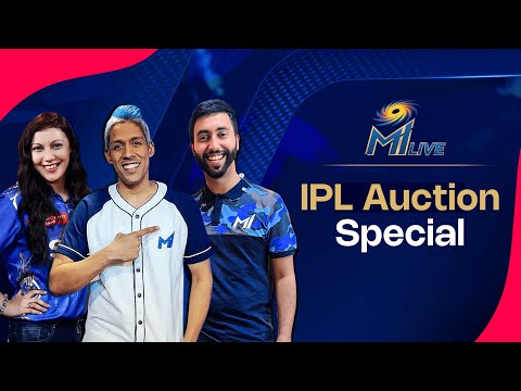 MI LIVE: IPL Auction 2024 | Mumbai Indians