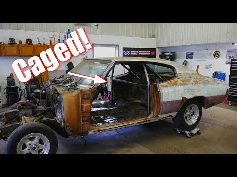 Abandoned Chevelle gets a roll/Harness Bar - Vice Grip Garage EP74