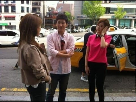 tvN Taxi - Jessica (SNSD) , Luna (f(x)) , Sungmin (Super Junior) 120517 Engsub