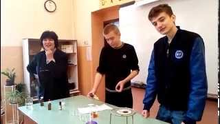 Експерименти по химия в 54. СУ