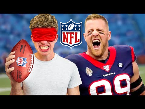 Playing Sports Blindfolded!