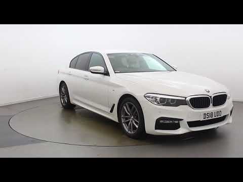 2018/18 BMW 5 Series 2.0 520i GPF M Sport Auto (s/s) 4dr - Contact Motor Range Today!