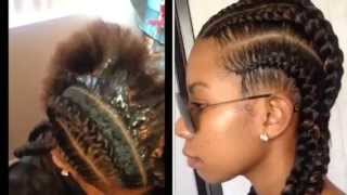 What products to use for Straight back braids by "Styles By Jazae"
