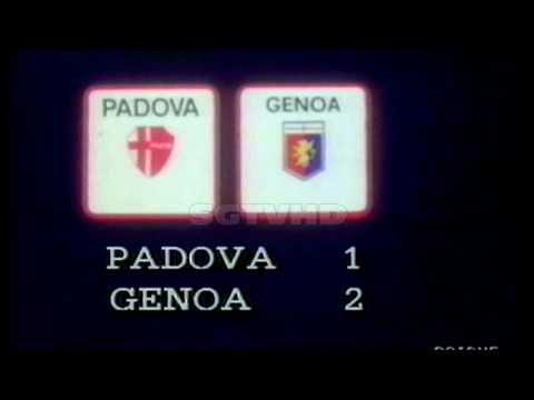 PADOVA-GENOA 1-2 SERIE B 1988-89 4°GIORNATA