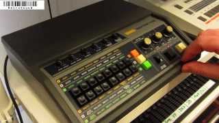 Video thumbnail for KORG Rhythm 55B KR-55B Analog Drum Box  (1982) by RetroSound