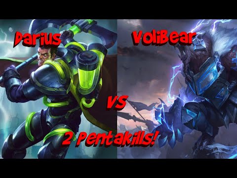 Stream VOD: Darius vs Volibear (2 pentakills!)