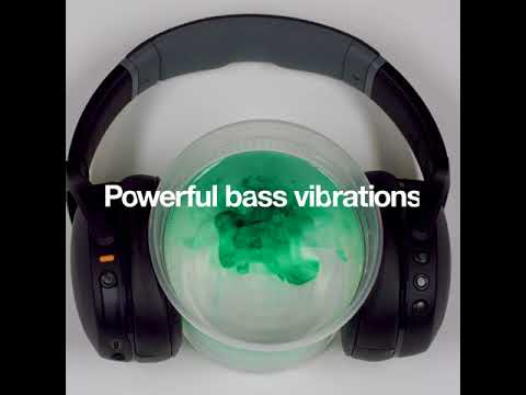 Skullcandy Crusher Evo™ Sensory Bass belaidės ausinės, Pilkos spalvos video