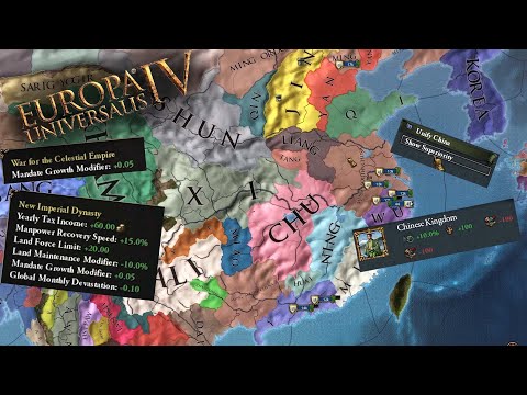 Never been easier to reunify China | Chinese kingdoms 1.33 guide