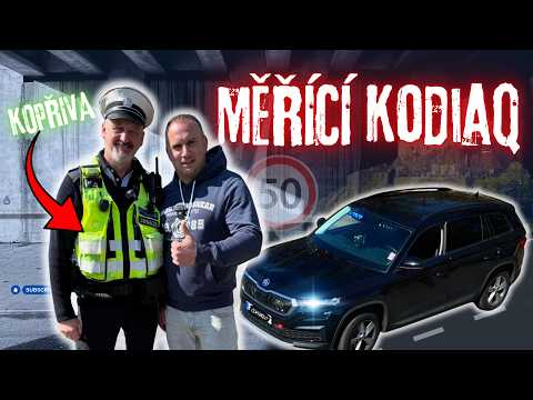 🚔 Celý den s dopravní policií! S legendou Pavlem Kopřivou chytáme piráty silnic! ČERNÝ KODIAQ v akci