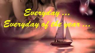 Calendar Girl - Neil Sedaka &quot; fhe619 &quot; ( with lyrics )