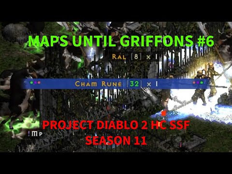 I Ran 50 Maps For Too Many Shakos In Project Diablo 2 HC SSF Season 11 | Maps Until Griffons #6