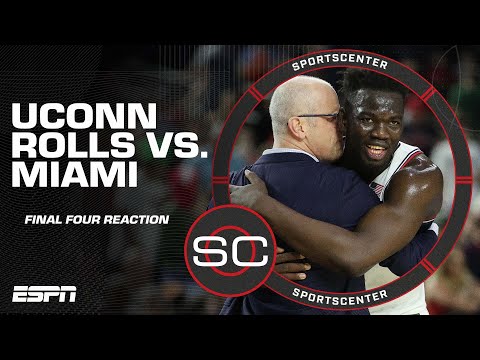 Miami vs. UConn Reaction: The Huskies looked like a ‘dominant force’ – Rece Davis | SportsCenter