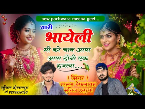 भायेली की याद में मीणा गीत। Rajsthani Meena song | meena geet | love story Meena geet | meenawati