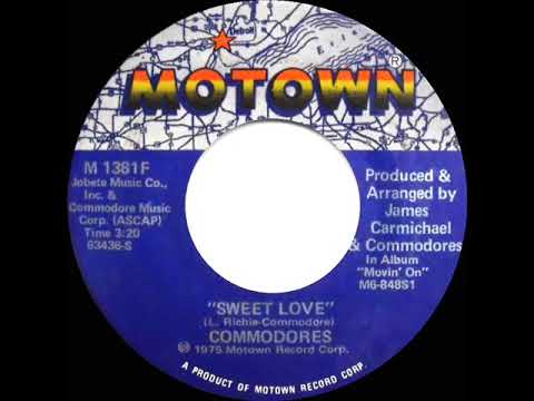 1976 HITS ARCHIVE: Sweet Love - Commodores (stereo 45 single version)