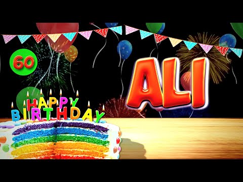 ALI Happy Birthday Song – Happy Birthday to You ( ALI )