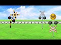 踏切アニメ ふみきりカンカンの日常 3060 Railroad Crossing Daily Life 3060